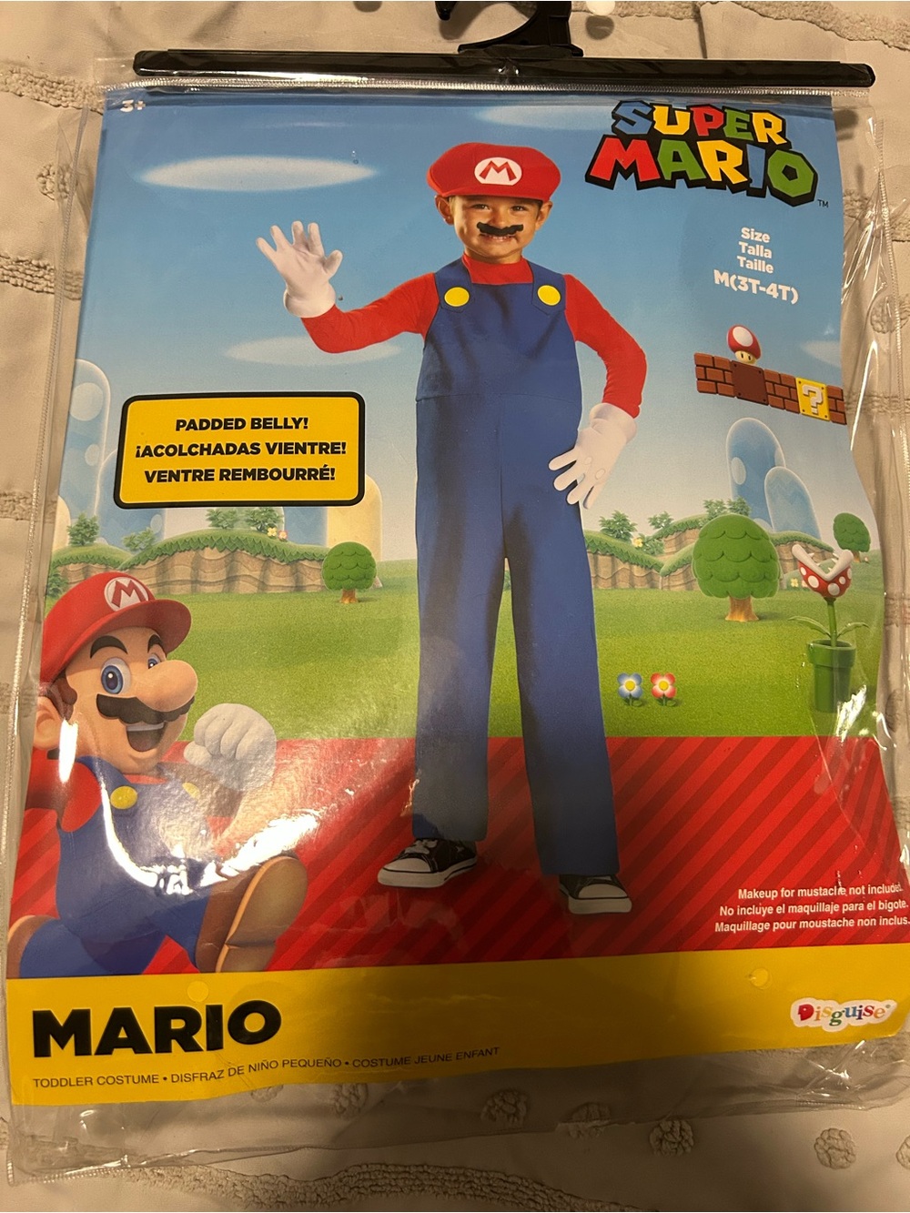 Nintendo Super Mario Toddler Costume - Red & Blue